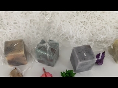 Aroma Home 4 ออนซ์โถพร้อมฝาปิดเทียนหอมเทียนถั่วเหลืองเซรามิก