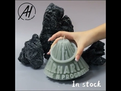 เทียนหอมถั่วเหลืองเซรามิกไร้สารตะกั่ว 230ก. 6*6*10ซม