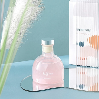 Ocean Gardenia Room ขวดแก้วน้ำมันหอมระเหยกระจายกลิ่น Reed Diffuser สำหรับโฮมสปา