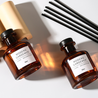 ขวดแก้วสั่งทำ ตกแต่งบ้าน โรงแรม กลิ่น Reed Diffuser 50ML