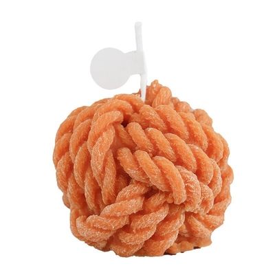ไร้เดียงสาขนาดเล็ก Woolen Fragrance Creative Handmade Scented Candles Colorful