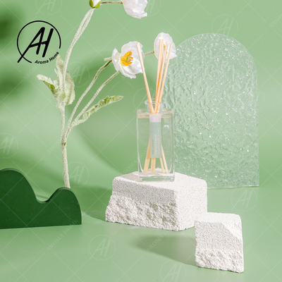 ขวดแก้วโรงแรมน้ำมันน้ำหอมปรับอากาศแบบแท่ง Reed Diffuser 100ML พร้อมกล่องบรรจุภัณฑ์