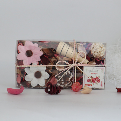 210g ดอกไม้แห้งในฤดูใบไม้ร่วง Aroma Potpourri Sachets For Closet