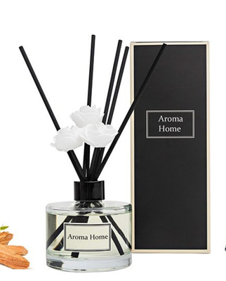 ดอกไม้ออร์แกนิกขนาดใหญ่พิเศษ Aroma Reed Diffuser Citrus Verbena Diffuser 200ml