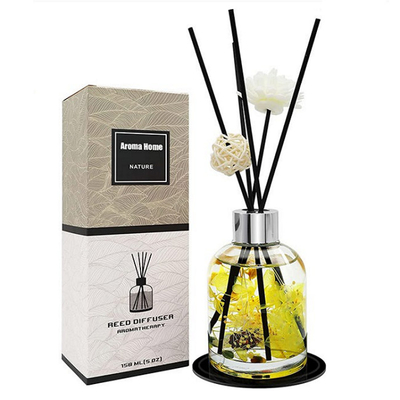โฮมเมดปลอดสารพิษไม้จันทน์ Reed Diffuser เครื่องกระจายกลิ่นอินทรีย์