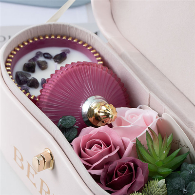 EN15493 MSDS Luxury Vanilla Aroma Room ชุดของขวัญกลิ่นหอมพร้อมเทียนหอม