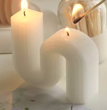 Aroma Home 4 ออนซ์ขวดเทียนหอมเซรามิกถั่วเหลืองพร้อมฝาปิด