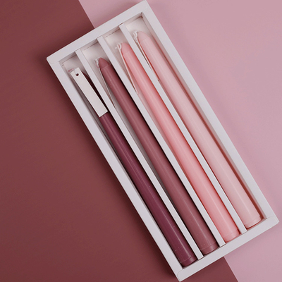 Aroma Home Modern Luxury Taper Pillar Candles ป้ายชื่อส่วนตัวการออกแบบใหม่