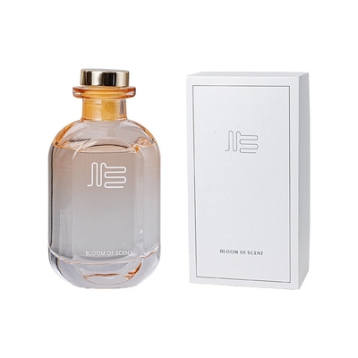ขวดแก้วแบบกำหนดเองน้ำมันหอมระเหยอโรมาเธอราพีสติ๊กใสในครัวเรือน Reed Diffuser