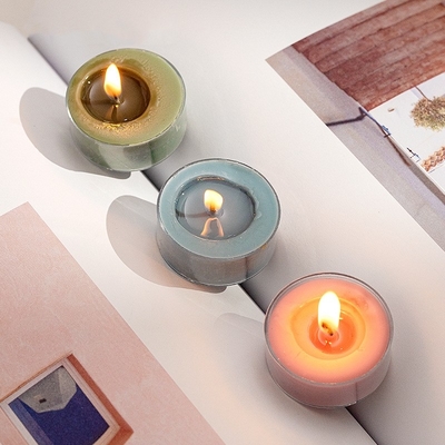 AROMA HOME 4 pcs Pack น้ำมันหอมระเหย DIY คุณภาพสูง Ginger orange Rose กลิ่นหอมขี้ผึ้งถั่วเหลืองเทียนหอมชา