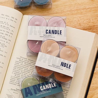 AROMA HOME 4 pcs Pack น้ำมันหอมระเหย DIY คุณภาพสูง Ginger orange Rose กลิ่นหอมขี้ผึ้งถั่วเหลืองเทียนหอมชา