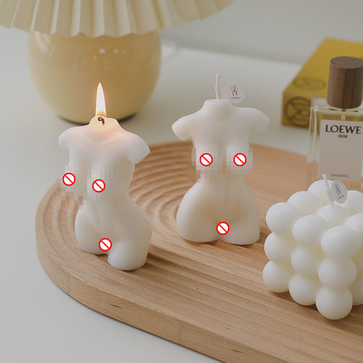AROMA HOME Handmade ฉลากส่วนตัวที่กำหนดเองผู้หญิง Body Curvy ลำตัวหญิง Naked รุ่นแกะสลักกลิ่นขี้ผึ้งถั่วเหลือง Cand