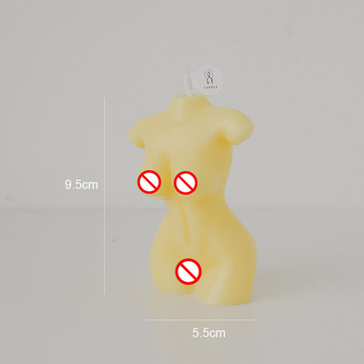 AROMA HOME Handmade ฉลากส่วนตัวที่กำหนดเองผู้หญิง Body Curvy ลำตัวหญิง Naked รุ่นแกะสลักกลิ่นขี้ผึ้งถั่วเหลือง Cand