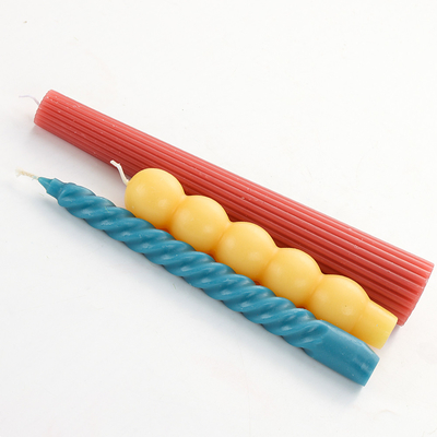 Aroma Home Irregular Tapered Candle Handmade Soy Wax Cone Art เทียนหอมสำหรับตกแต่งบ้าน