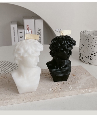 AROMA HOME รักโรแมนติกเทียนหอม David Venus Laocoon ประติมากรรมร่างกายมนุษย์ขี้ผึ้งถั่วเหลืองเทียนหอมของขวัญวันเกิด