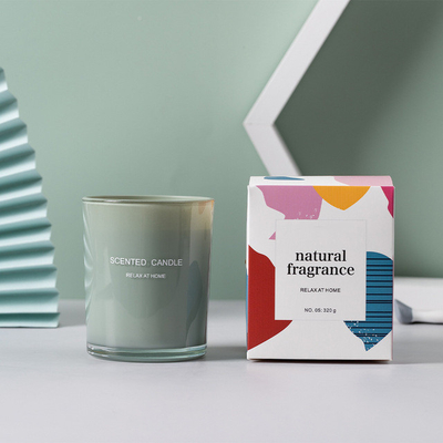 AROMA HOME Best Seller Aromatic Gift Box Set ขวดแก้วทำเอง 100% Natural Scented Candle Set