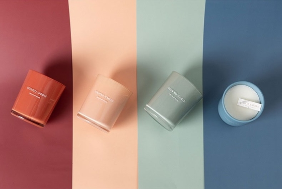 AROMA HOME Best Seller Aromatic Gift Box Set ขวดแก้วทำเอง 100% Natural Scented Candle Set
