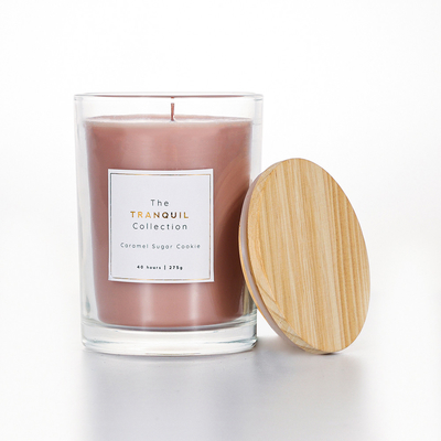 Handmade White Barn Vanilla Sage เทียนไขถั่วเหลืองหอมแก้วกลางแจ้งสำหรับบ้าน