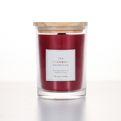 Handmade White Barn Vanilla Sage เทียนไขถั่วเหลืองหอมแก้วกลางแจ้งสำหรับบ้าน