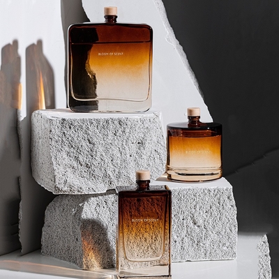 หน้าแรก น้ำมันหอมระเหยอโรม่า Reed Diffuser Fragrance Perfume ขวดแก้วคริสตัล