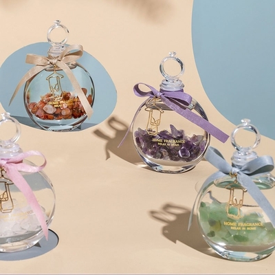 หน้าแรก น้ำมันหอมระเหย น้ำมันหอมระเหย กลิ่นหอม น้ำหอม ขวดแก้วคริสตัล Reed Diffuser