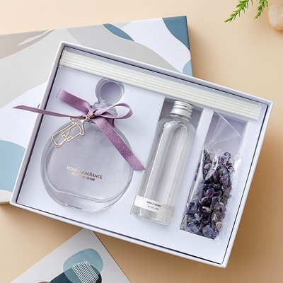 หน้าแรก น้ำมันหอมระเหย น้ำมันหอมระเหย กลิ่นหอม น้ำหอม ขวดแก้วคริสตัล Reed Diffuser