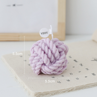 AROMA HOME ขายส่งขนาดเล็กที่ละเอียดอ่อนขนสัตว์ขี้ผึ้งถั่วเหลืองหอมพาราฟินกลิ่นหอมวันเกิดของขวัญกล่องอโรมาเธอราพีสร้างสรรค์ Cand
