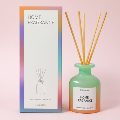 หวายระเหยอโรมาเธอราพีในร่มเพื่อสุขภาพ Reed Diffuser ไฟฟรี