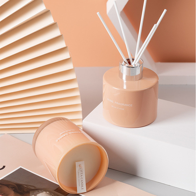 AROMA HOME Fragrance Oil Unique Reed Diffuser ชุดกล่องของขวัญเทียนหอม