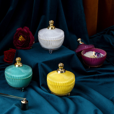 พืชผสมขี้ผึ้ง Immortalized Flower Golden Cup Custom เทียนหอมอโรมาแฮนด์เมด