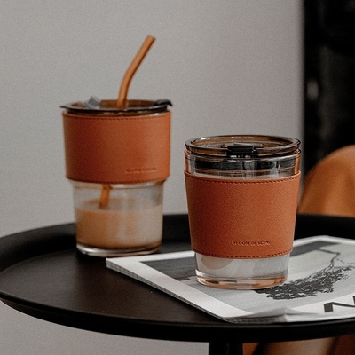 เทียนหอม ขี้ผึ้งถั่วเหลือง อโรมาเธอราปี คุณภาพสูง ถ้วยกาแฟดำ ชุดของขวัญ เทียนหอม