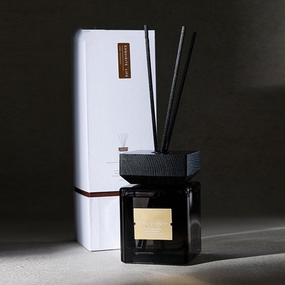 ขวดแก้ว Stick Aroma Luxury Home Scents Reed Diffuser 500ml พร้อมกล่องแพ็คเกจ
