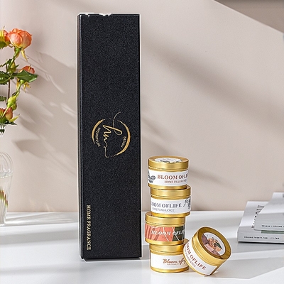 Decor Jar Candle Gift Set 100% Soy Wax Travel Tin Scented Candle 5pcs/Set