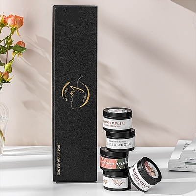 Decor Jar Candle Gift Set 100% Soy Wax Travel Tin Scented Candle 5pcs/Set