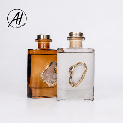 ขวดแก้วกลิ่น No Fire Fragrance Fireless Reed Diffuser สำหรับตกแต่งบ้าน