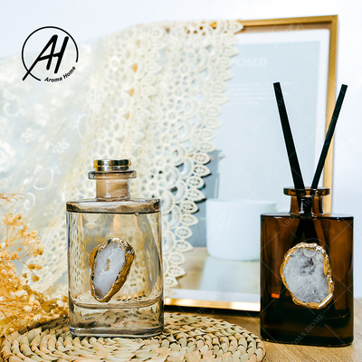 ขวดแก้วกลิ่น No Fire Fragrance Fireless Reed Diffuser สำหรับตกแต่งบ้าน