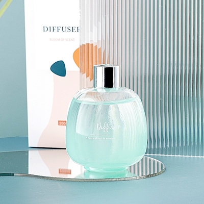 Rose Flower Room ขวดแก้วน้ำมันหอมระเหย Stick Reed Diffuser สำหรับบ้าน