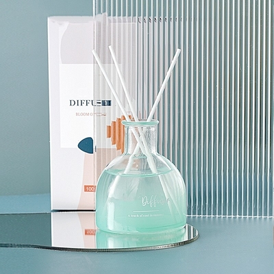 Ocean Gardenia Room ขวดแก้วน้ำมันหอมระเหยกระจายกลิ่น Reed Diffuser สำหรับโฮมสปา