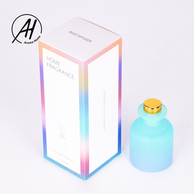 ของตกแต่งบ้าน Fragrance Gradient Essence Oil Aroma Reed Diffuser พร้อมกล่อง