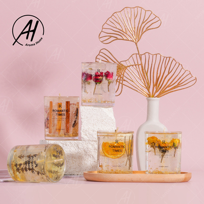 Creative Holder Ocean Jelly Wax Candles งานแต่งงาน ของขวัญ น้ำมันหอมระเหย โรแมนติก