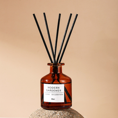 ขวดแก้วสั่งทำ ตกแต่งบ้าน โรงแรม กลิ่น Reed Diffuser 50ML