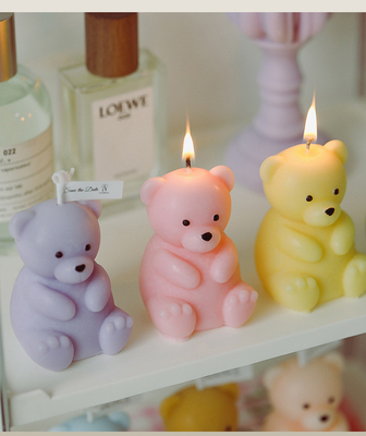 AROMA HOME DIY เทียนหอมรูปตุ๊กตาหมีน่ารัก ทำเองได้