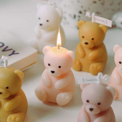 AROMA HOME DIY เทียนหอมรูปตุ๊กตาหมีน่ารัก ทำเองได้
