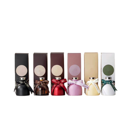 ขวดแก้ว 50 มิลลิลิตร กลิ่นหอมไม้ Aroma Luxury Home กลิ่นหอม Reed Diffuser