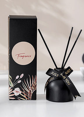 ขวดแก้ว 50 มิลลิลิตร กลิ่นหอมไม้ Aroma Luxury Home กลิ่นหอม Reed Diffuser