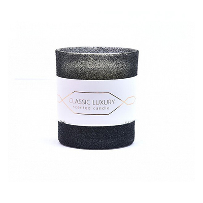 Oem Lavender และ Sage Votive Aroma Home Candle ในแก้วปรอทสีดำสีชมพูทอง