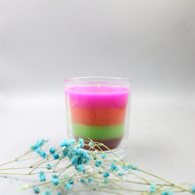 Aroma Home เทียนขี้ผึ้งพาราฟินไล่โทนสีไล่ระดับสีสันสดใส