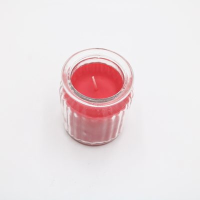 เป็นมิตรกับสิ่งแวดล้อมรีไซเคิล 3 Oz Mason Jar เทียนขี้ผึ้งสำหรับการสวดมนต์