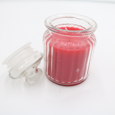 เป็นมิตรกับสิ่งแวดล้อมรีไซเคิล 3 Oz Mason Jar เทียนขี้ผึ้งสำหรับการสวดมนต์