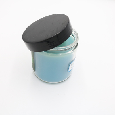 Aroma Home therapeutic เทียนหอมขวดแก้วสีฟ้า 3 ออนซ์สำหรับน้ำมันหอมระเหย